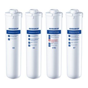Комплект сменных модулей для Аквафор Кристалл Квадро В на год